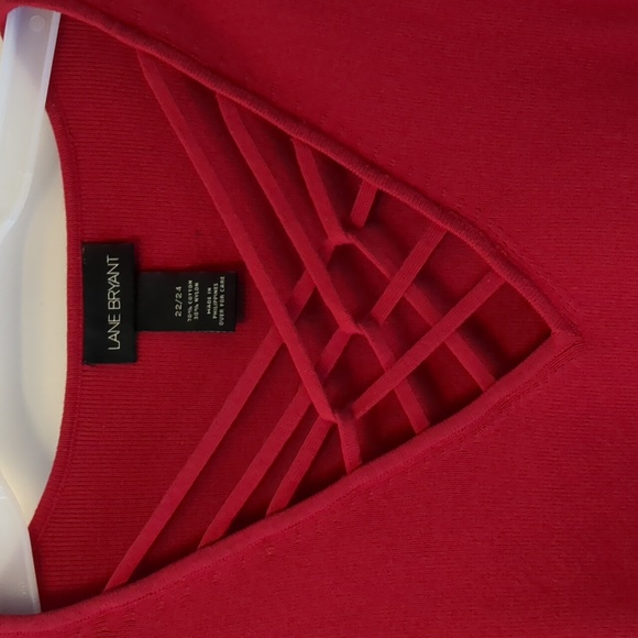 Lane Bryant V-Neck Sweater - 22/24 - Picture 3 of 6